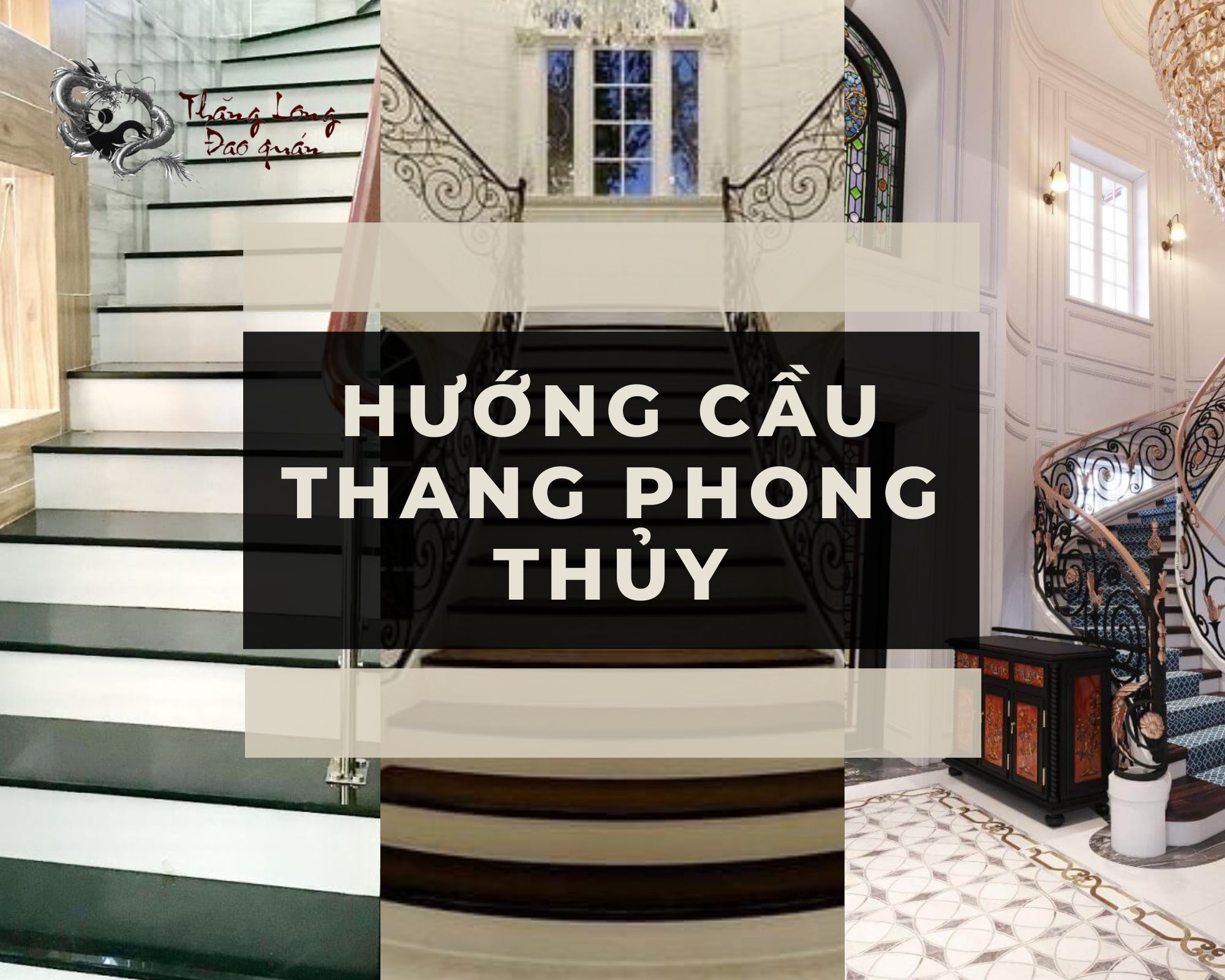 hướng cầu thang theo phong thủy