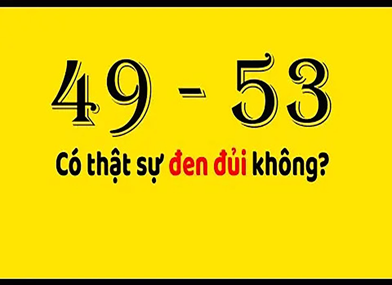 4953 theo quan niệm dân gian