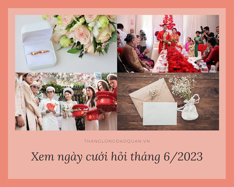 xem ngày cưới tháng 6 năm 2023