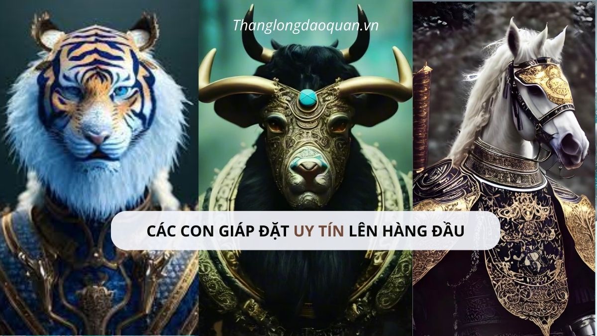 3 Con giáp đặt uy tín lên hàng đầu