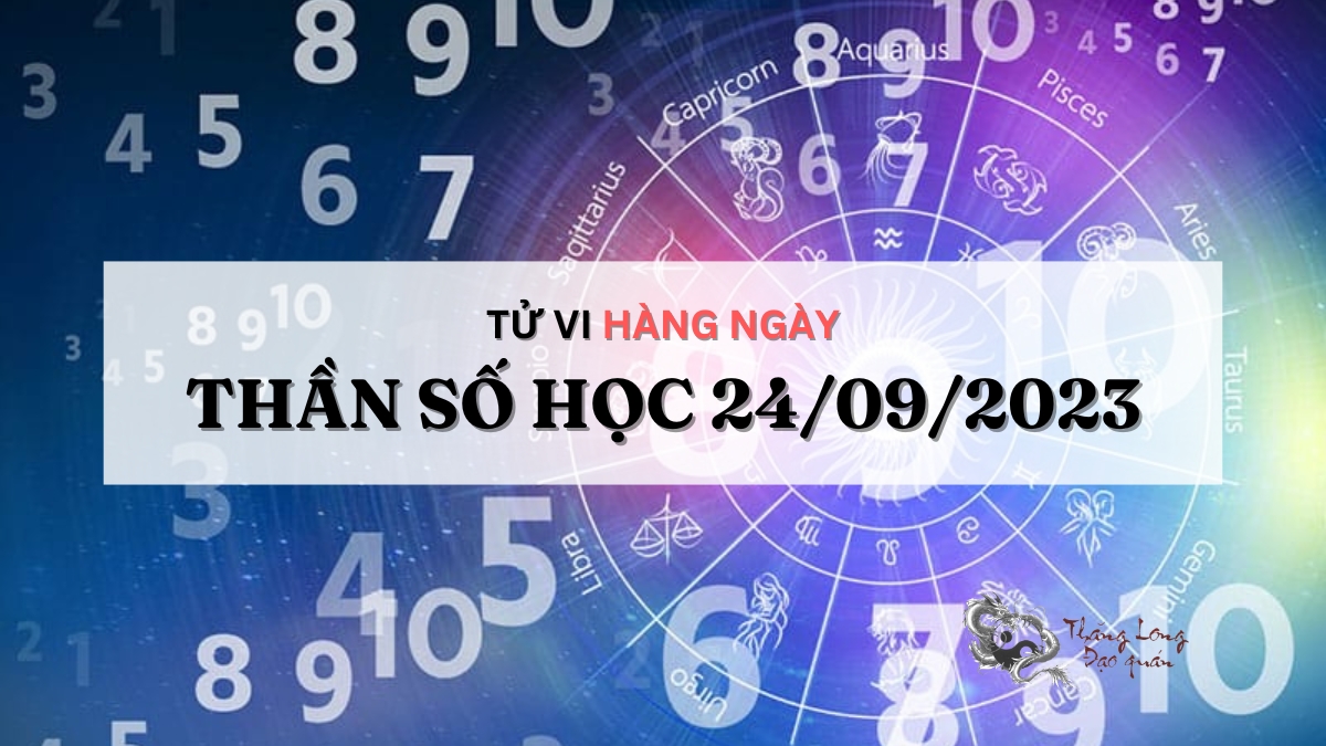 Thần số học 23-9-2023