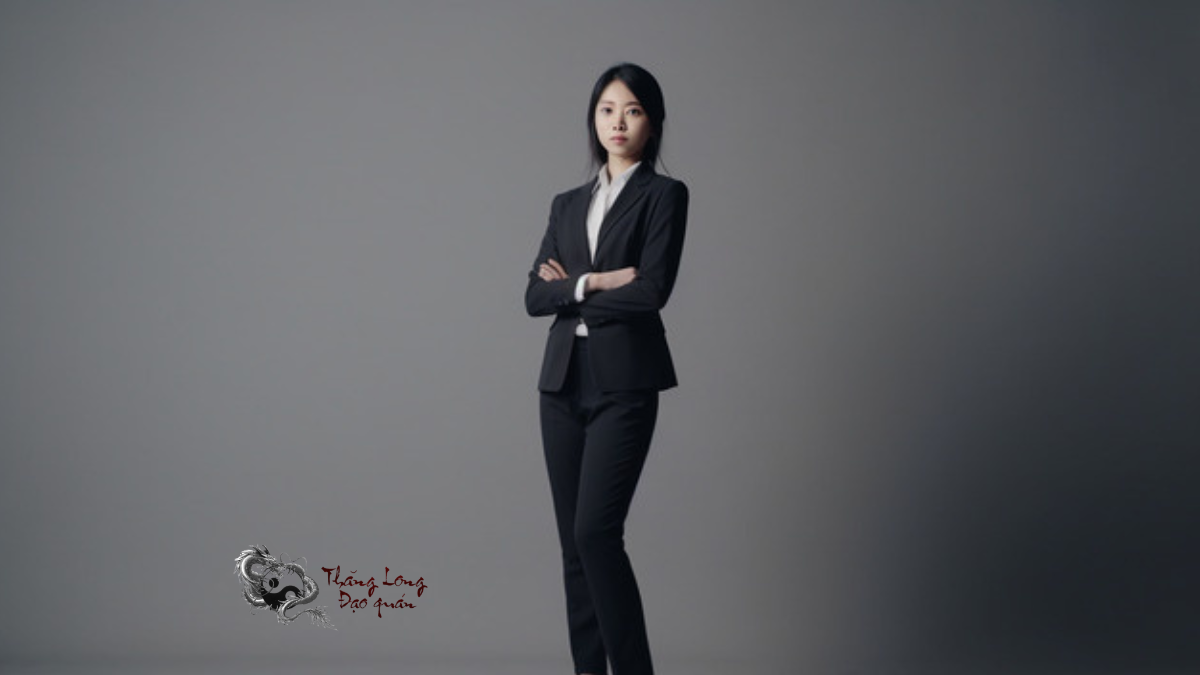 Xem dáng đứng khoanh tay