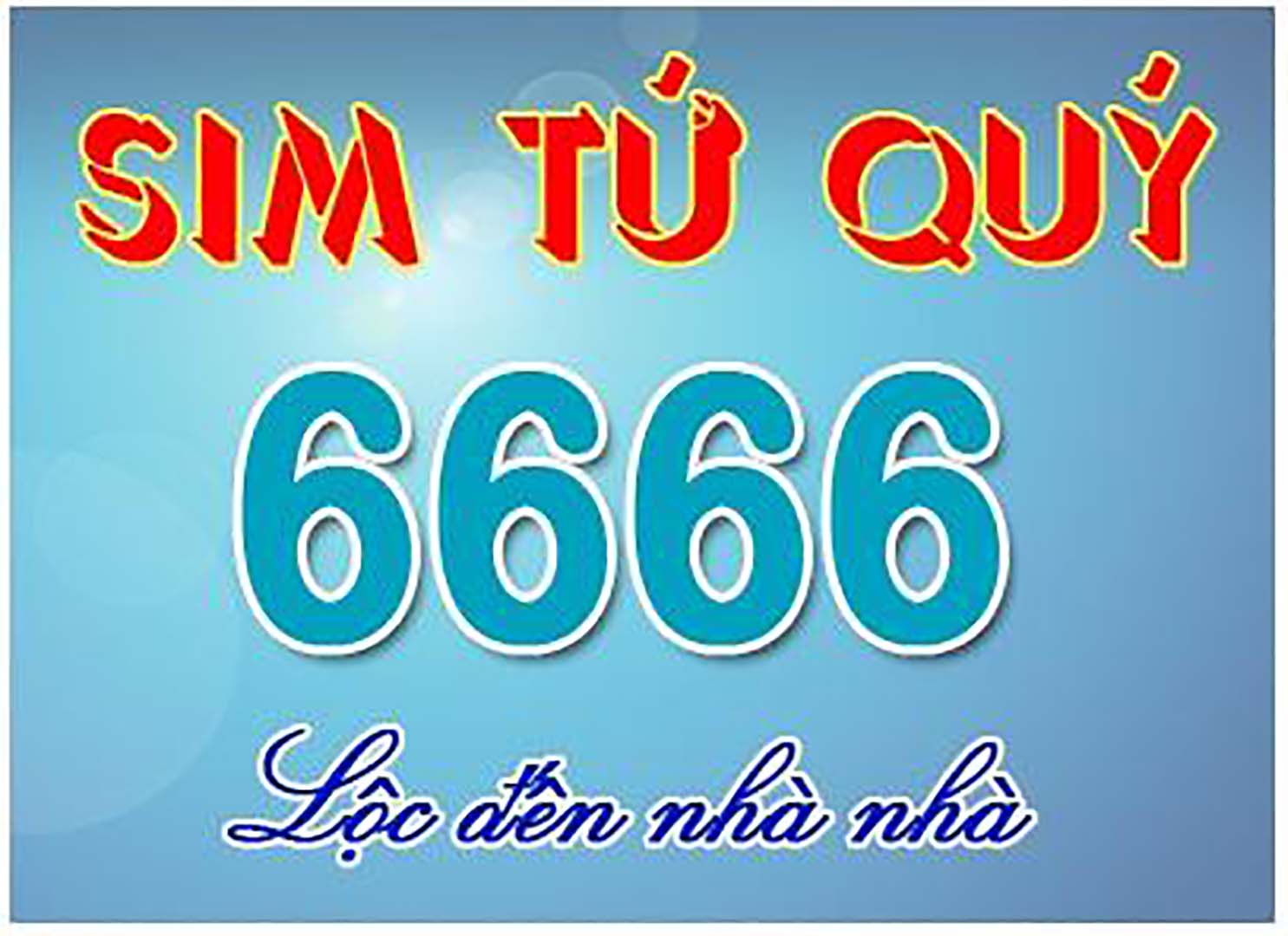 Ý nghĩa của sim tứ quý 6
