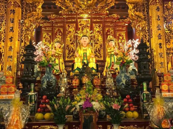 đền cô đôi thượng ngàn