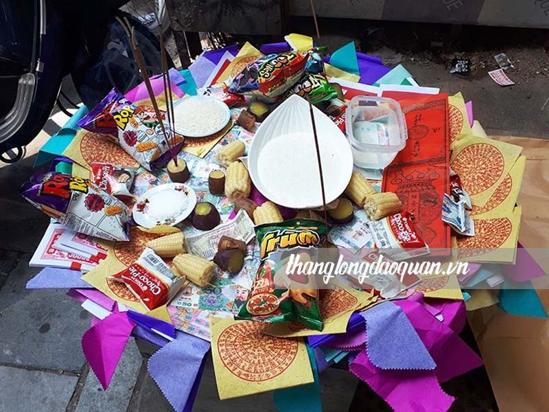 Mâm cúng chúng sinh rằm tháng 7