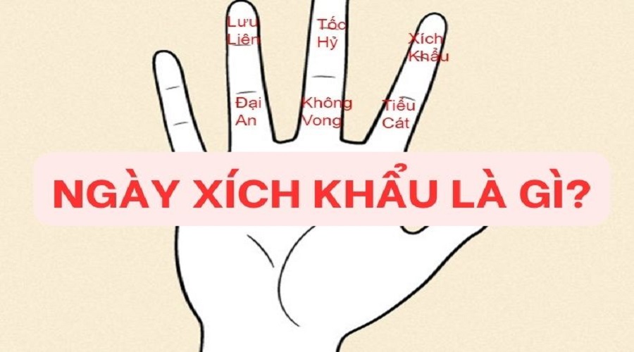 Theo Lục Diệu Khổng Minh, ngày Xích khẩu được xem là thời điểm bất lợi