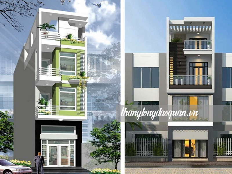 Phong thủy phòng khách nhà ống