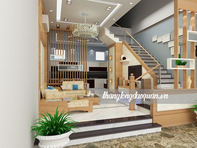 Phong thủy vách ngăn phòng khách