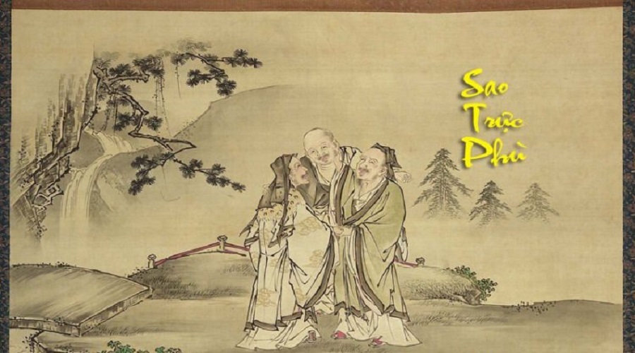 Sao Trực Phù nằm trong tam hợp Thiếu Âm, Long Đức và Trực Phù