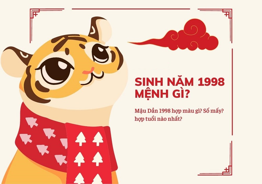Sinh năm 1998 mệnh gì