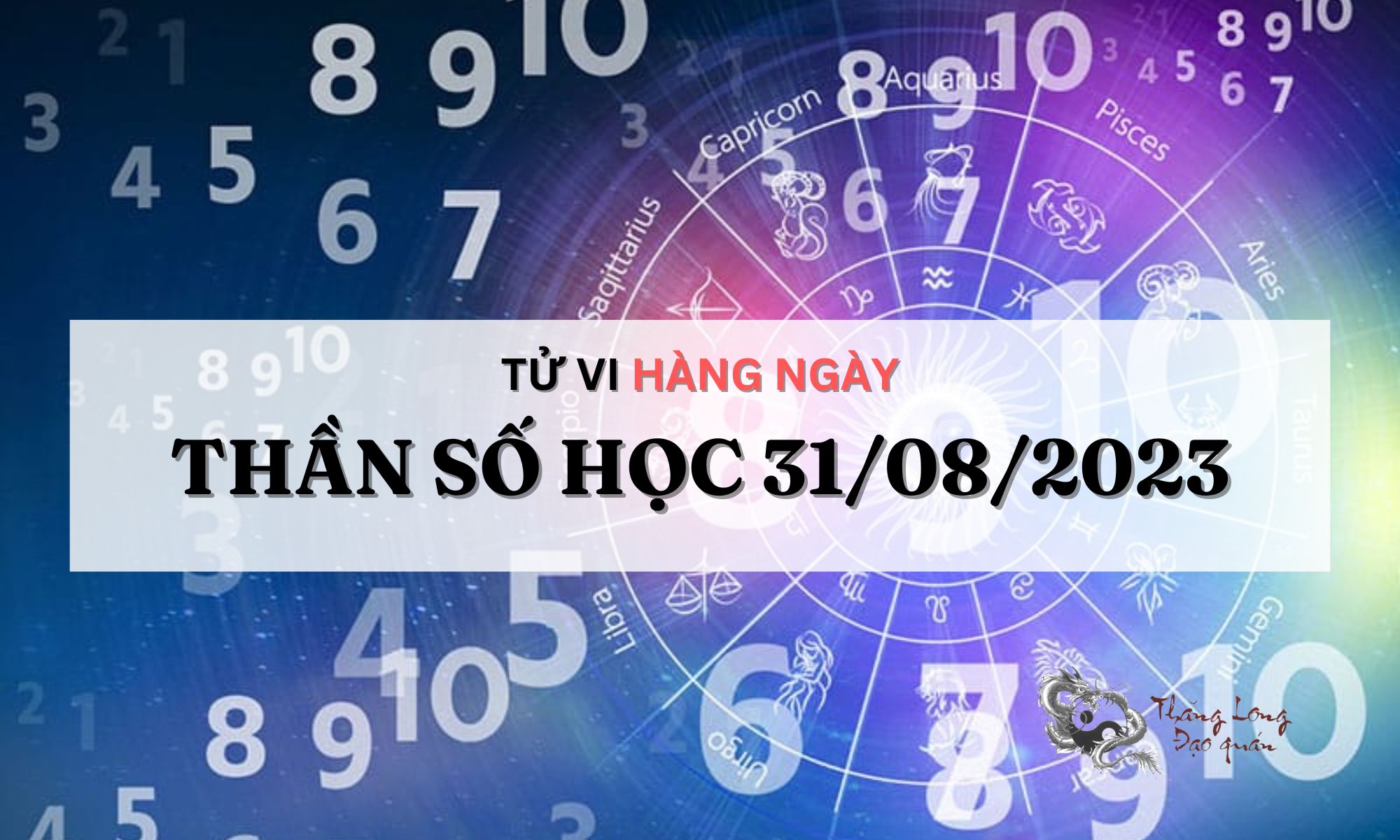 thần số học ngày 31-8-2023