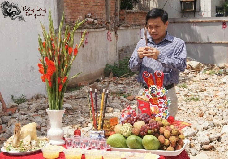 văn khấn cúng đất đai