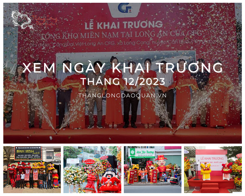 xem ngày khai trương tháng 12 năm 2023