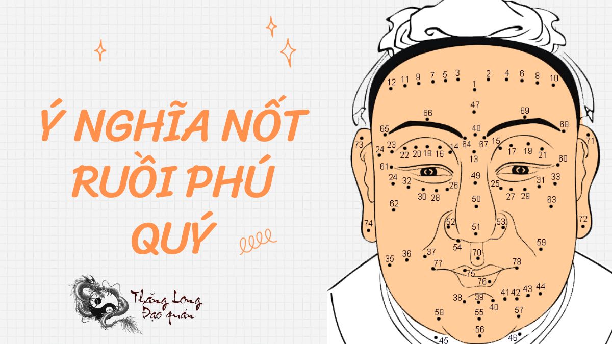 ý nghĩa nốt ruồi phú quý là gì